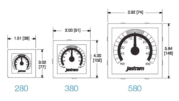 Rudder Indicators X80
